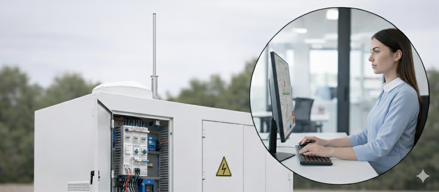 Panel de monitorización en tiempo real para instalaciones eléctricas