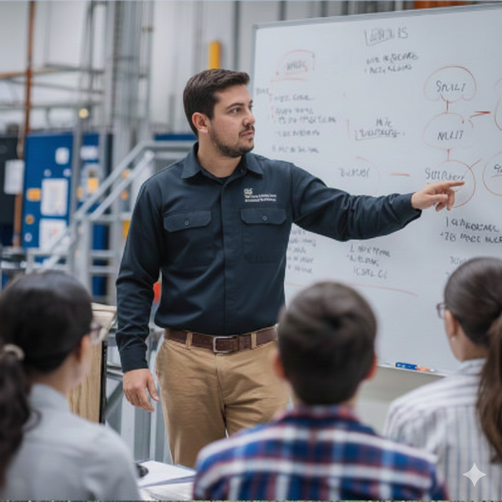 Formación técnica en diseño eléctrico y metodologías industriales